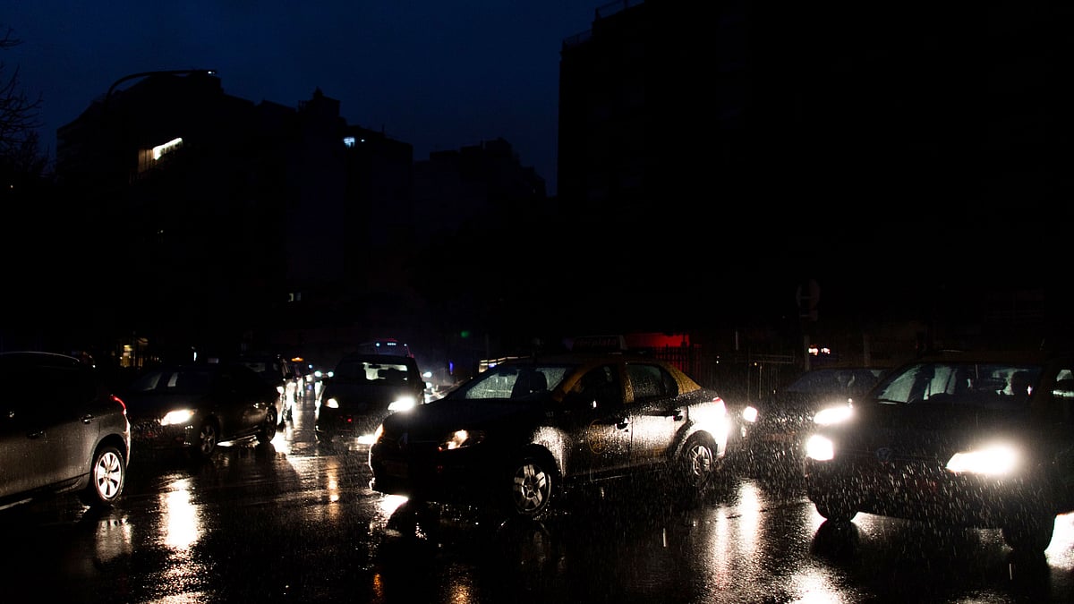 Blackout in Argentina.