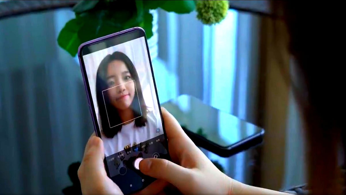 Xiaomi teased its upcoming phone with in-display camera.
