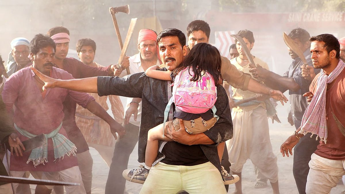A still from Rowdy Rathore.