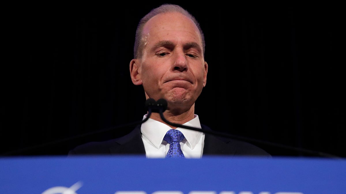 Boeing CEO Dennis Muilenburg.