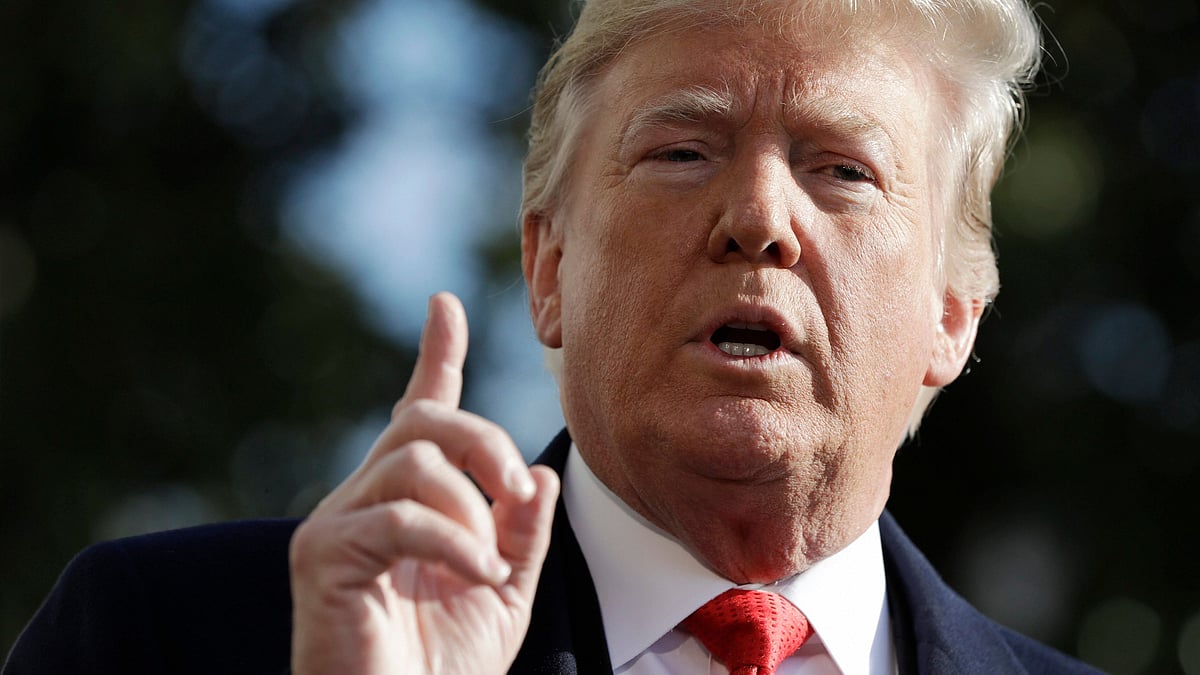 US President Donald Trump tweeted on Friday that NASA should stop talking about going back to the Moon. 
