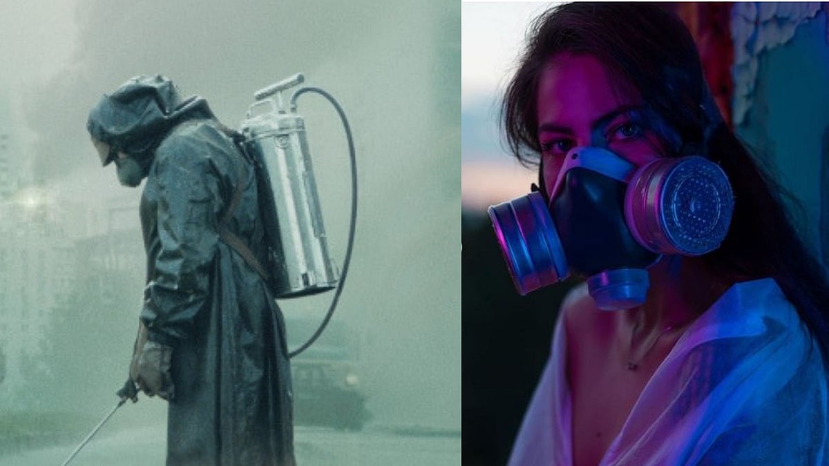 Tourists have been posting pictures at the nuclear site