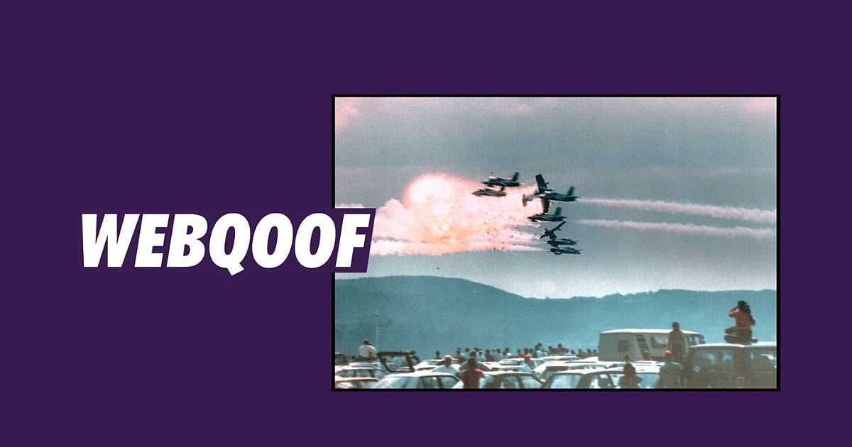 Image accompanying Is the viral video from Russian air crash