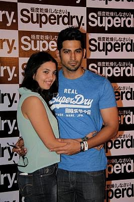 Bollywood actor Vivan Bhatena at the party hosted by Superdry store in Pallladium, Mumbai. (Photo: IANS)