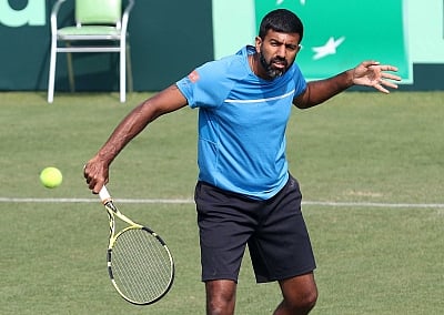 Rohan Bopanna. (Photo: Kuntal Chakrabarty/IANS)