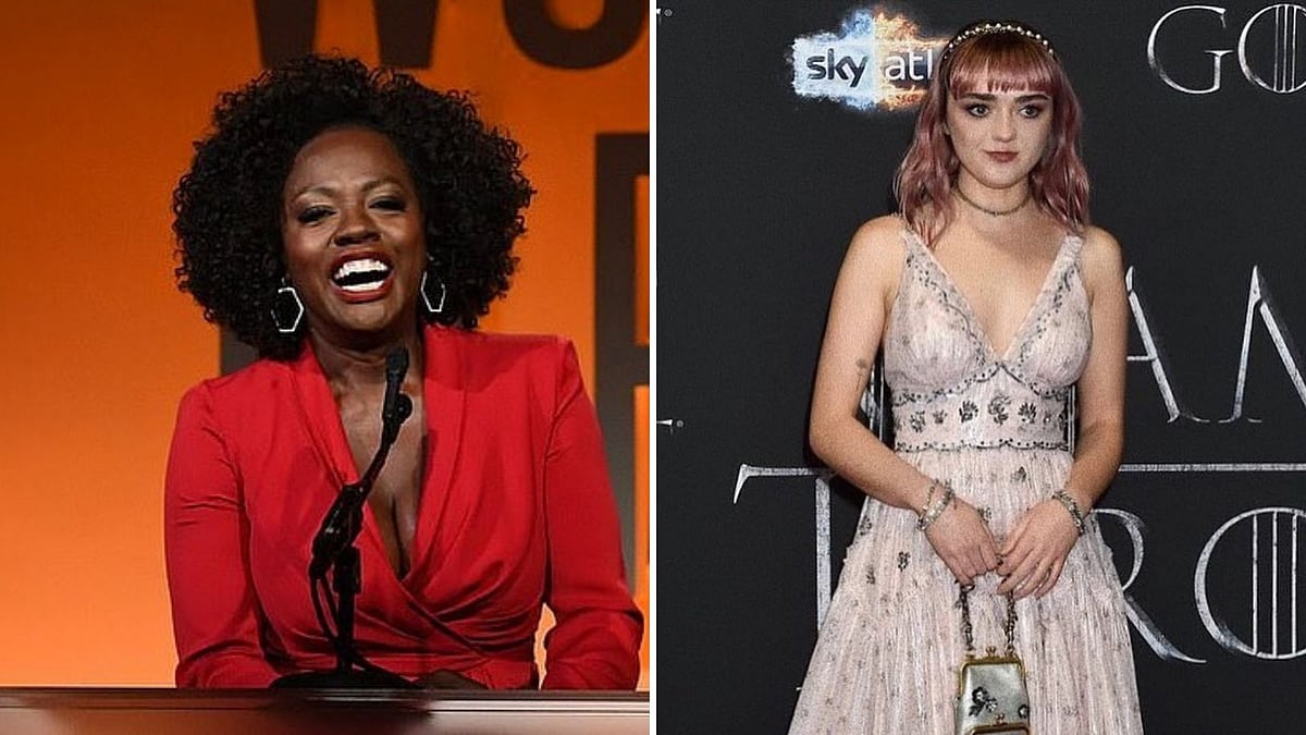 Viola Davis and Maisie Williams.&nbsp;