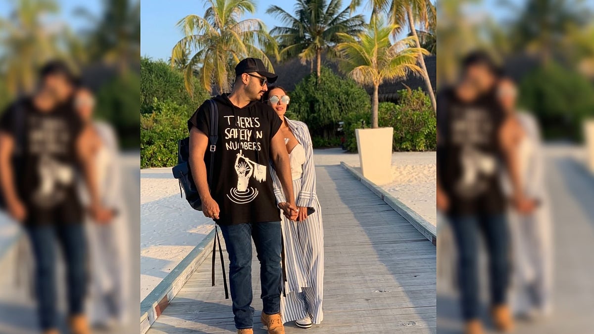 Malaika Arora with Arjun Kapoor