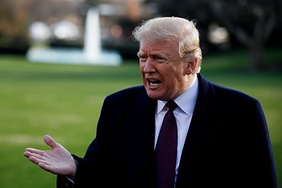 U.S. President Donald Trump. (File Photo: IANS)