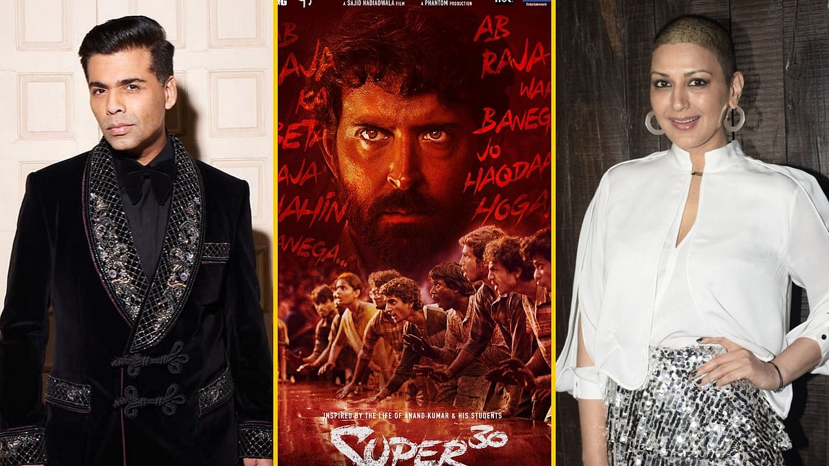 Karan Johar, Sonali Bendre and other Bollywood celebs have praised Hrithik Roshan’s performance in <i>Super 30</i>.