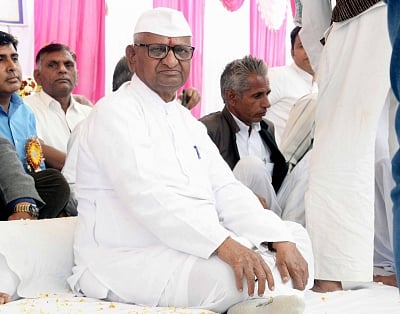 Social activist Anna Hazare. (File Photo: IANS)