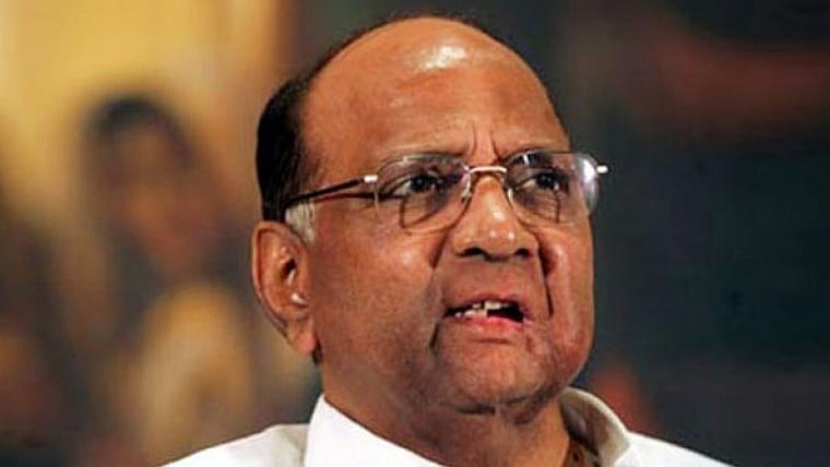 File image of NCP chief Sharad Pawar.