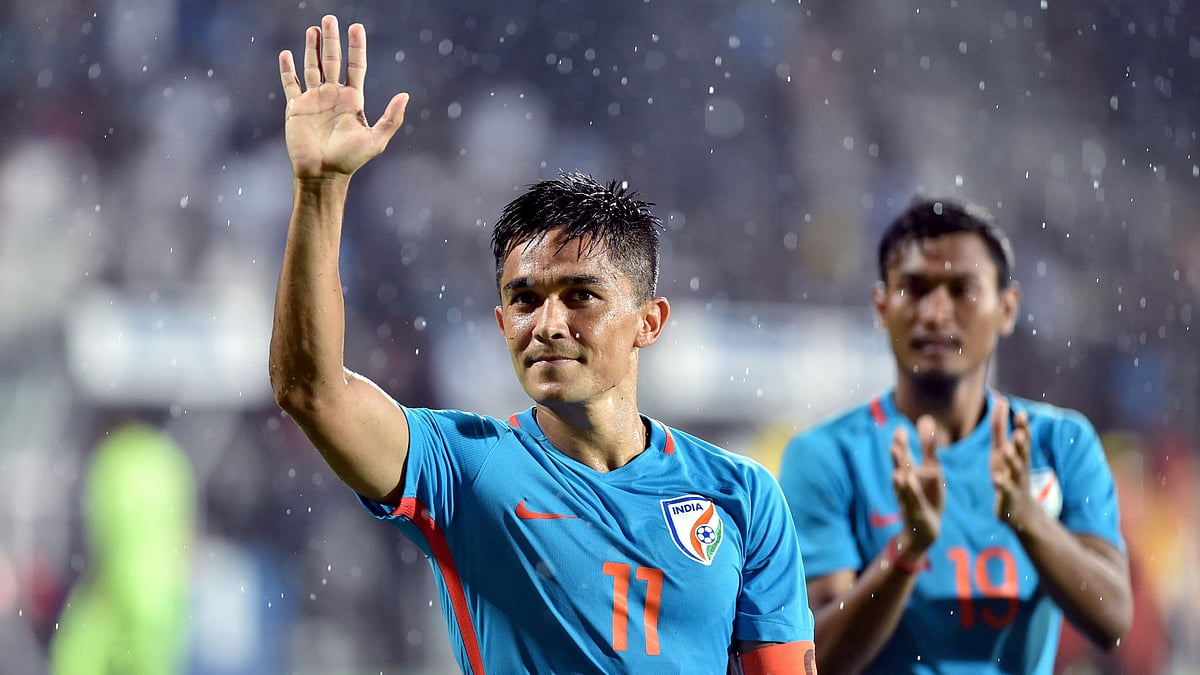 Indian captain Sunil Chhetri has been named the AIFF Men’s Footballer of the Year for a record-extending sixth time.