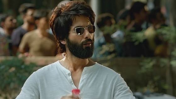 Shahid Kapoor in and as Kabir Singh.
