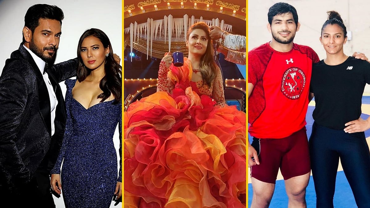 Rochelle Rao, Keith Sequeira, Urvashi Dholakia and Geeta Phogat are contestants on <i>Nach Baliye 9</i>.