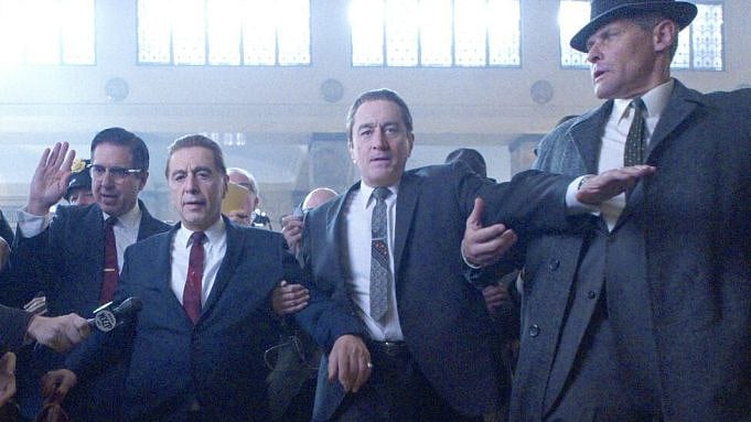 A still from the teaser of <i>The Irishman</i>