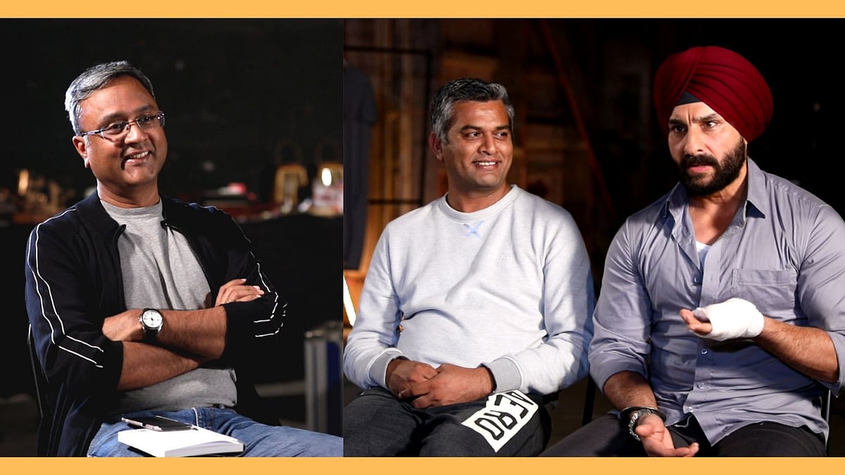 Saif Ali Khan and Neeraj Ghaywan talk about <i>Sacred Games.</i>