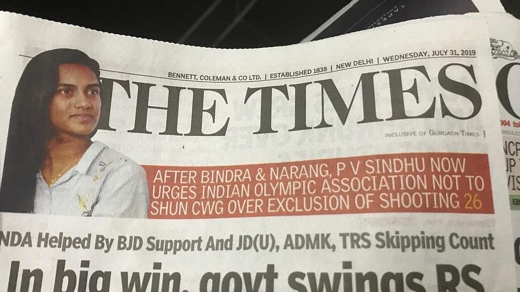 PV Sindhu took to Twitter to express her disappointment over the issue.