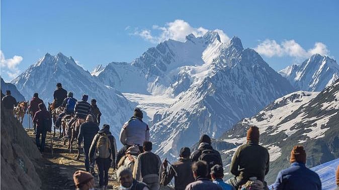 The annual pilgrimage to the 3,880-metre high Amarnath cave shrine officially kicked off on 1 July.