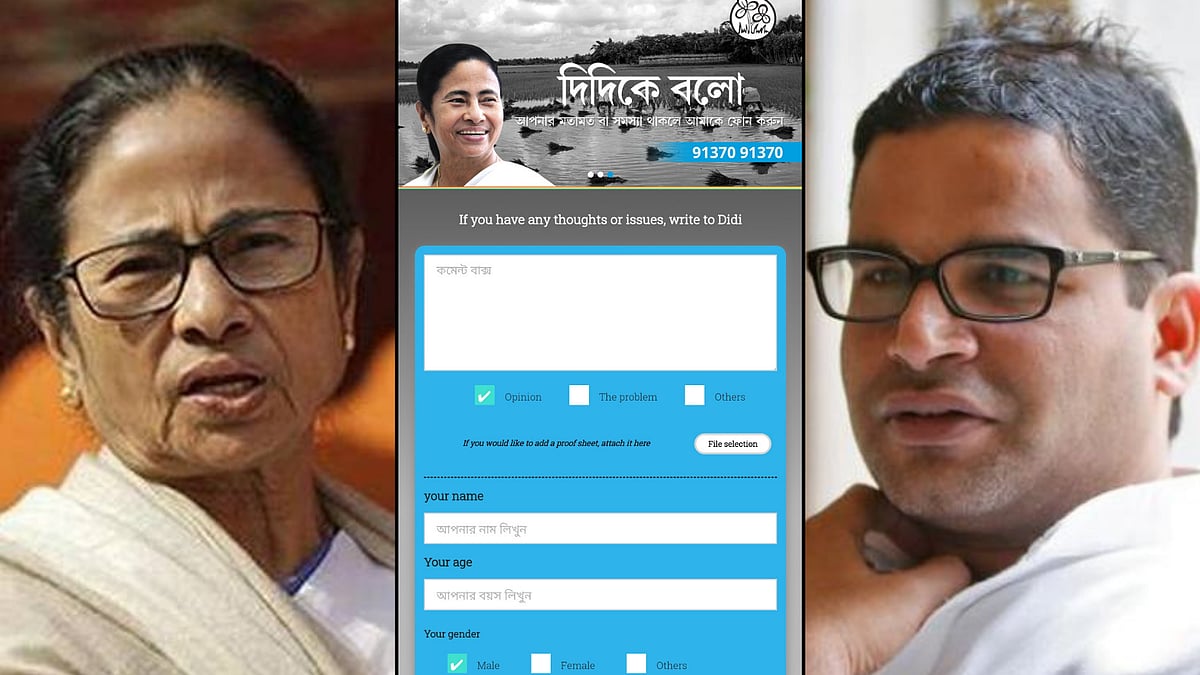 The initiative is the first major imprint of Prashant Kishor’s I-PAC on Mamata’s 2021 Assembly election campaign.