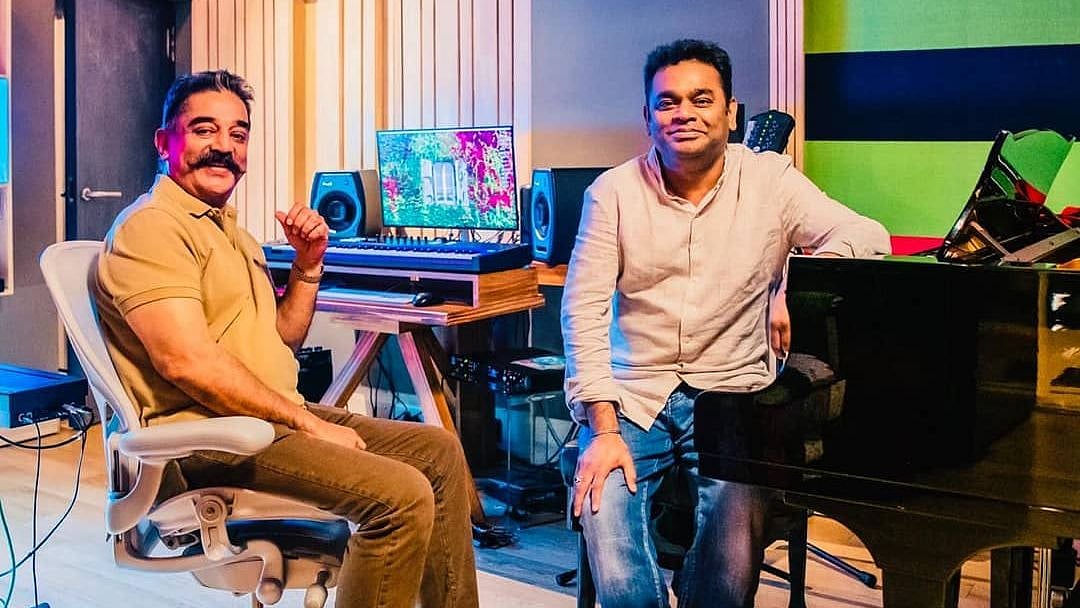 Kamal Haasan and AR Rahman.