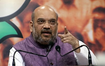 Amit Shah. (Photo: IANS)