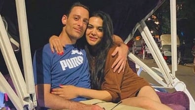 Trishala Dutt and her boyfriend.