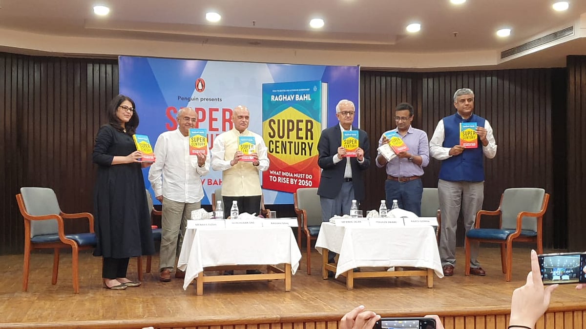 Raghav Bahl’s third book, ‘Super Century’.