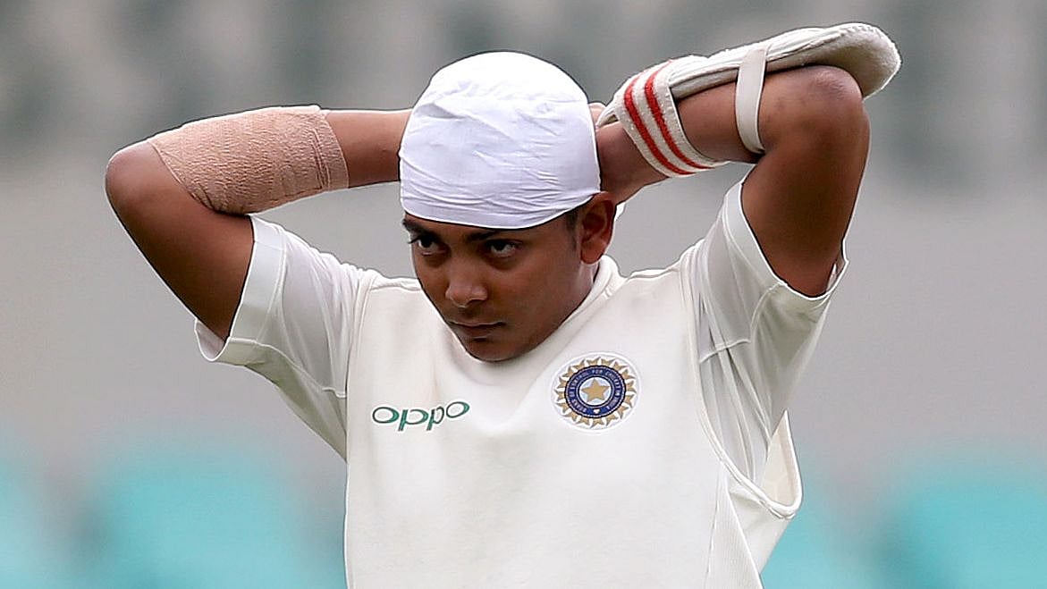 Prithvi Shaw was handed an 8-month suspension by BCCI on Tuesday.