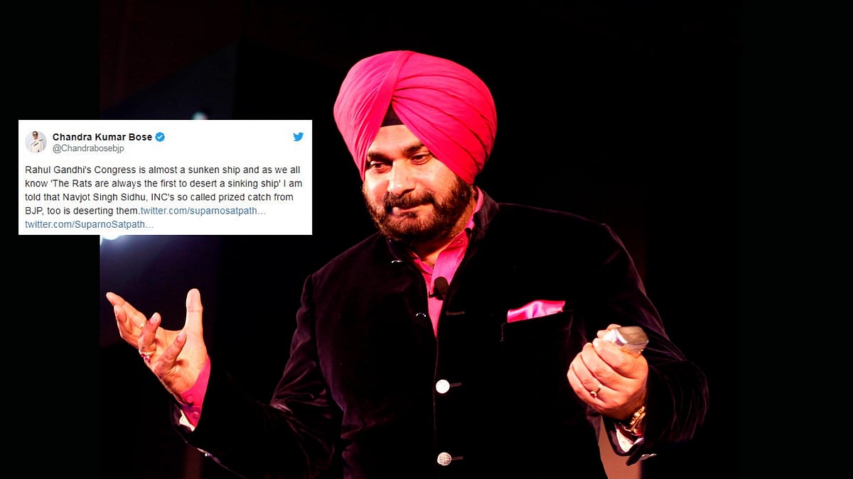 Sidhu, who has been at loggerheads with Punjab Chief Minister Amarinder Singh, was stripped off key portfolios in the cabinet reshuffle in June.