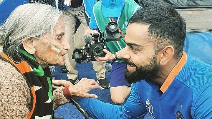 Anand Mahindra ‘traditionally’ doesn’t watch India matches but he turned on the game just to see one of the biggest fans of the sport.