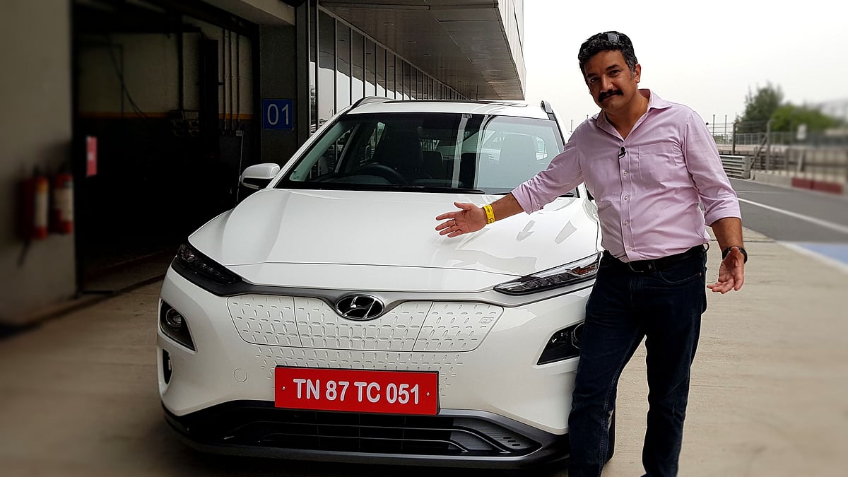 The Hyundai Kona claims a range of 452 Km per charge.