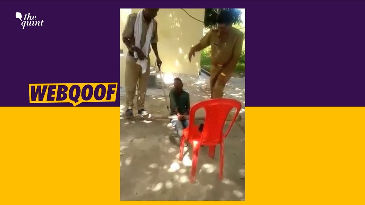 According to the claims made on social media, the boy was tortured for not serving tea to the policemen. 