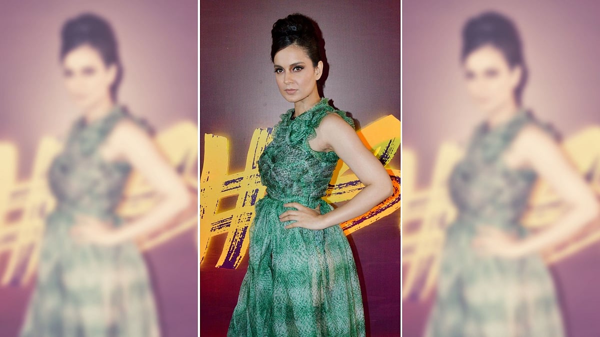 Kangana Ranaut at a promotional event for <i>Judgementall Hai Kya</i>.