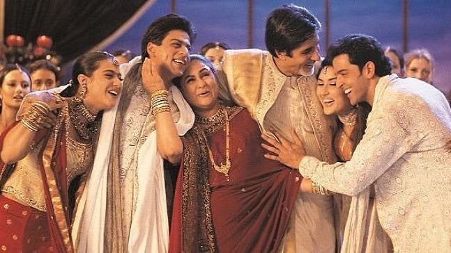 A still from <i>Kabhi Khushi Kabhie Gham</i> song <i>Bole Chudiyaan</i>.