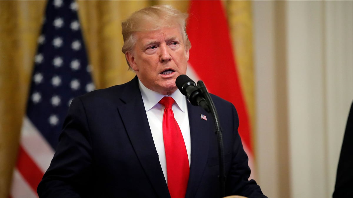 US President Donald Trump