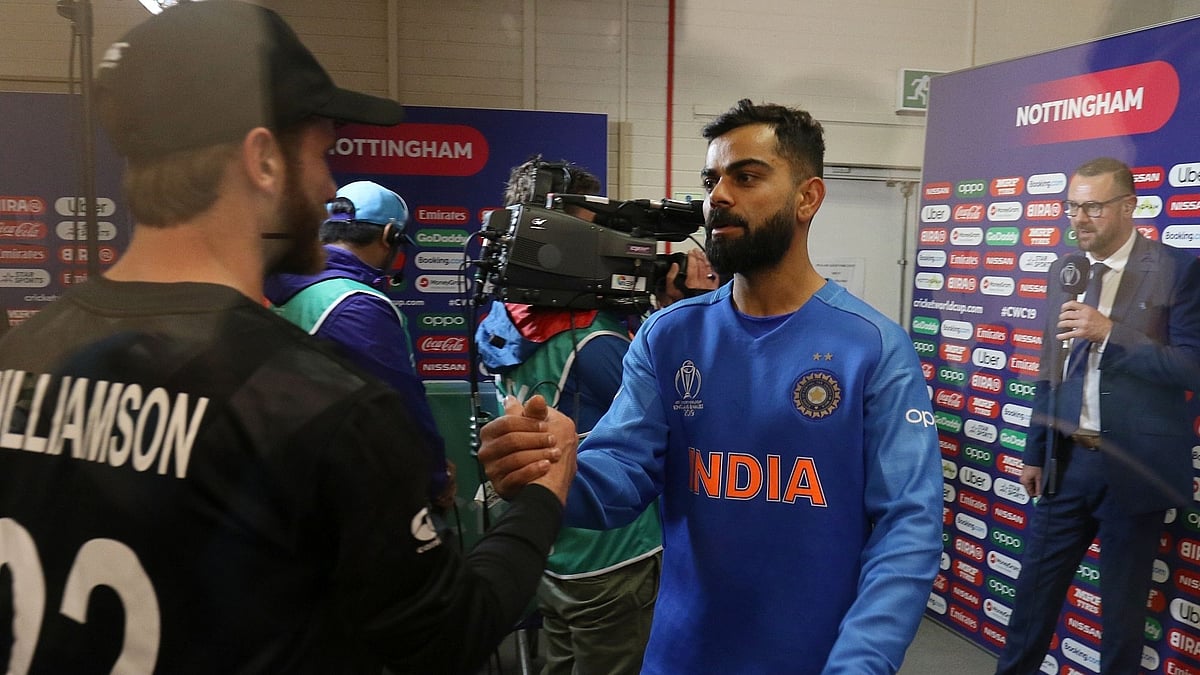 The league stage match between the two teams was washed off.