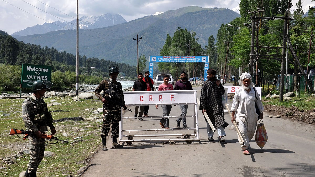 Security arrangements have been beefed up for the annual Amarnath Yatra.