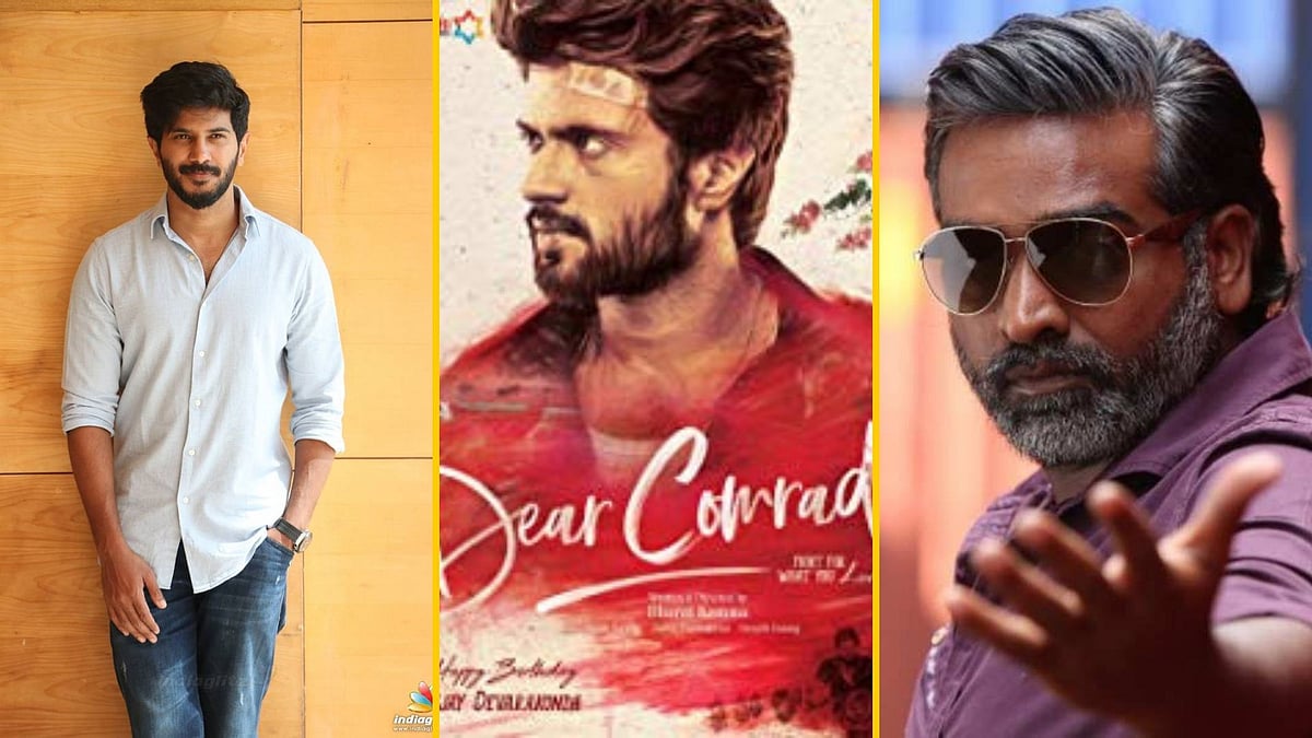 The Comrade Anthem features Dulquer Salman and Vijay Sethupathi