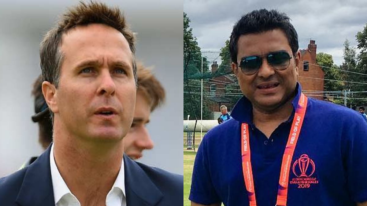 Sanjay Manjrekar blocked ex-England skipper Michael Vaughan on Twitter.