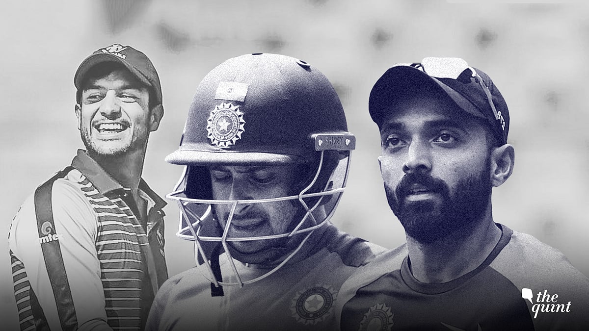 Ambati Rayudu (centre) or Ajinkya Rahane (right) would have made more sense as Vijay Shankar’s replacement. 