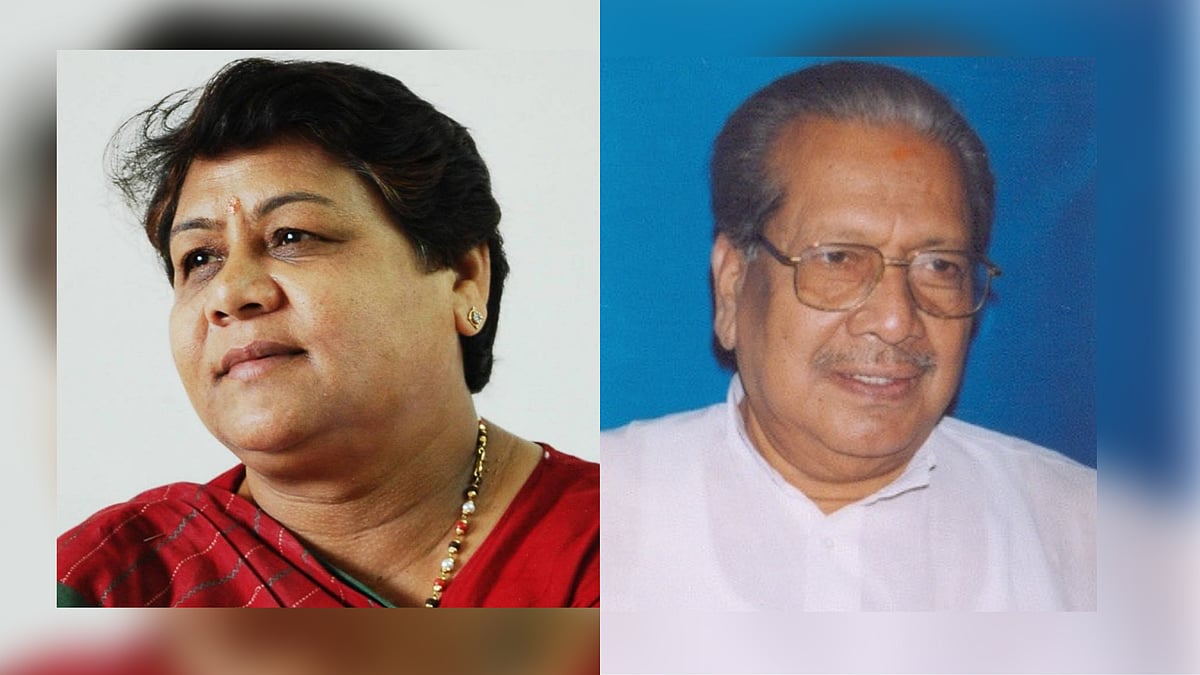 Anasuiya Uikey and Biswa Bhushan Harichandan.