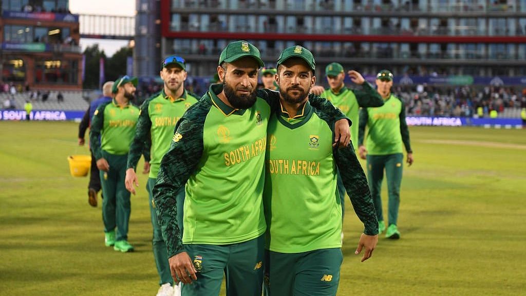 JP Duminy and Imran Tahir (left) had announced their retirement plan before the World Cup.