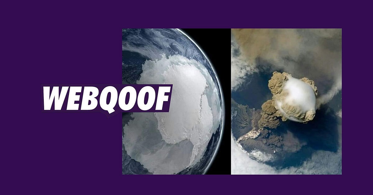 Image accompanying First Photos of Earth Sent by Chandrayaan-2