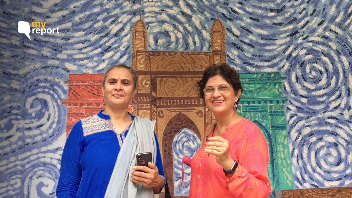 Bella Shah and Maria Chikoo clicked photos of potholes and sent them across to BMC officials. 