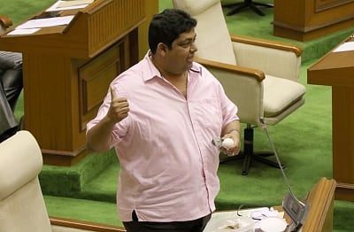 Congress legislator Aleixo Reginaldo. (Photo: IANS)
