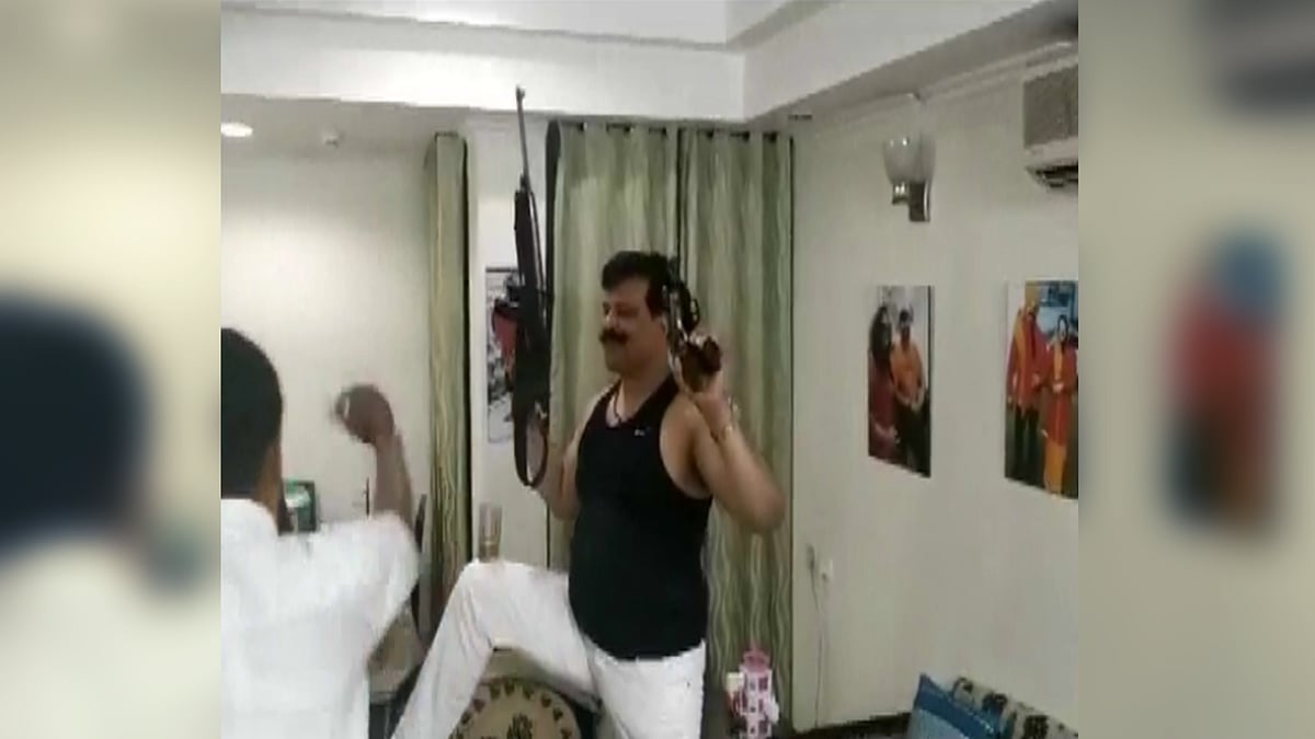 MLA Pranav Singh Champion.