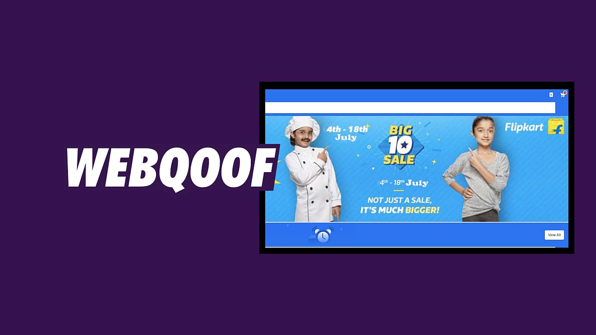 Flipkart 99% Off Offer Fact Check: A message with a link to Flipkart’s website, saying that the online mall is offering massive discounts is doing the rounds on social media.