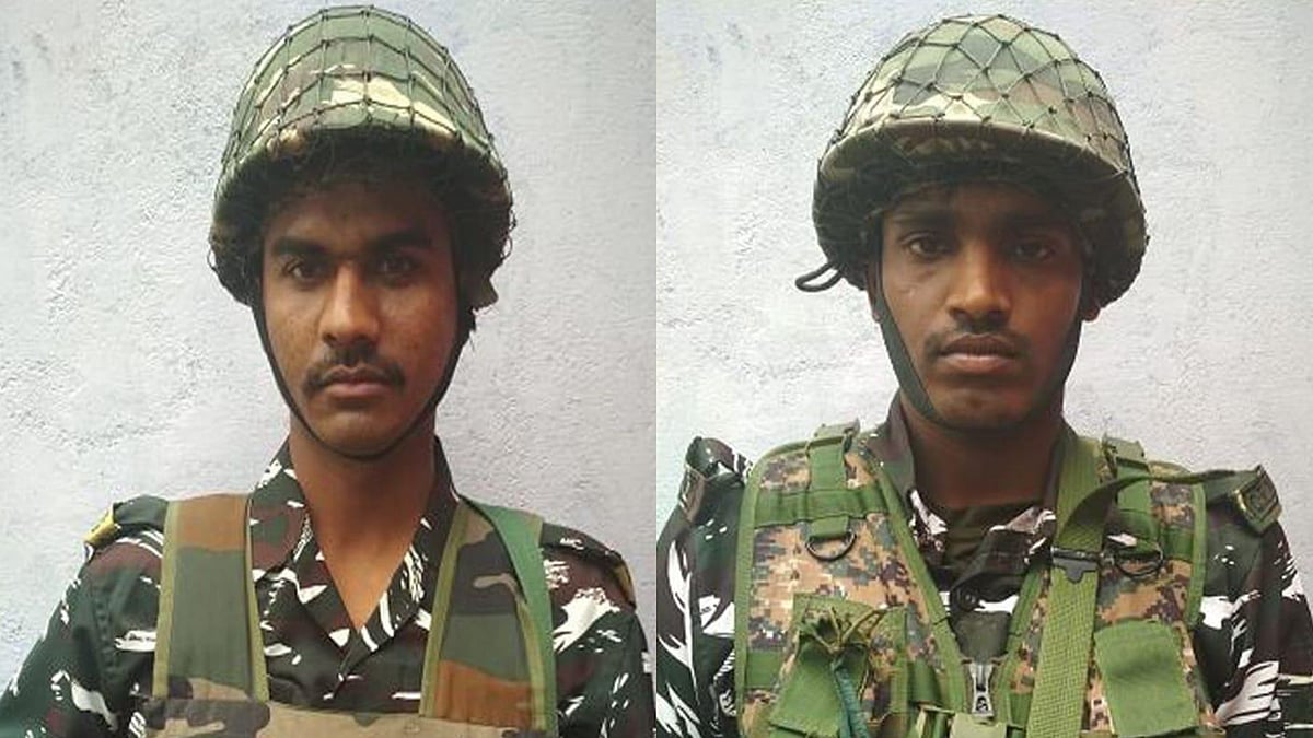 Constable MG Naidu and Nalla Upendra.