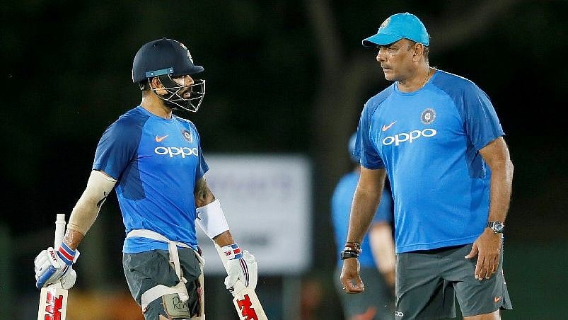 Ravi Shastri and his team will get an automatic entry into the recruitment process.