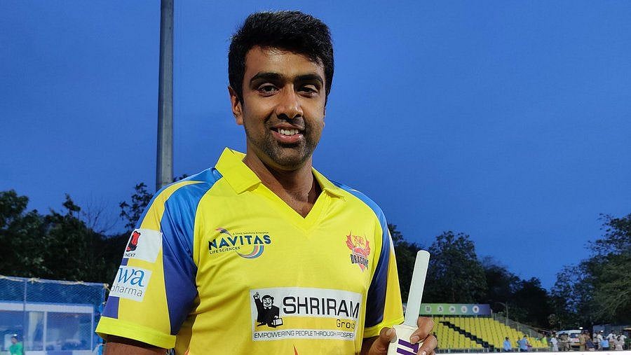 Ashwin was bowling the last over against Madurai Panthers when the incident happened.